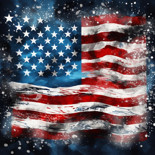 USA-Flagge