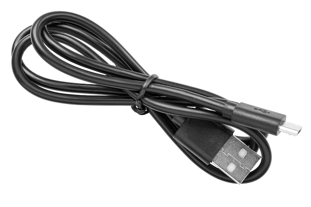 USB-Kabel isoliert