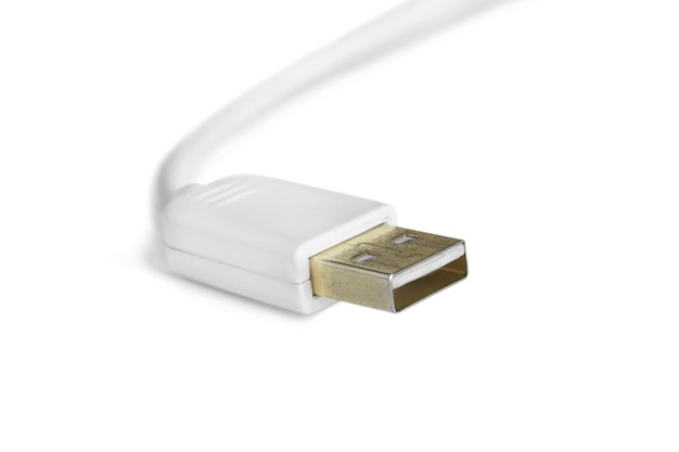 USB-Kabel isoliert