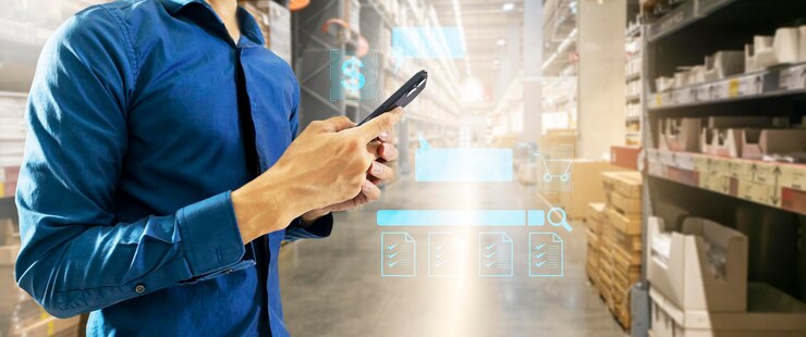 Foto uso de dispositivos móviles para pedidos en líneanegocios y comercio conectan datos en todo el mundonegocios comercialespedidos en líneaentrega de compras en línea