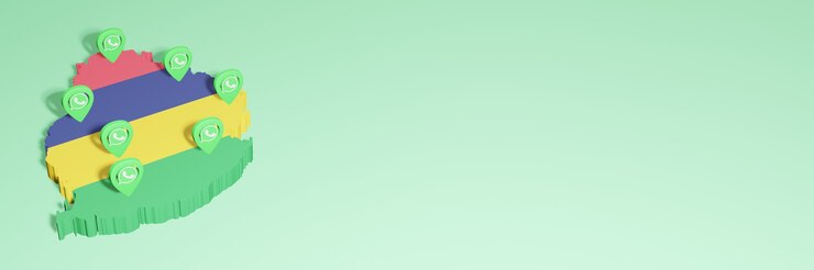 Foto uso do whatsapp em maurício para as necessidades de tv de mídia social e cobertura de plano de fundo do site