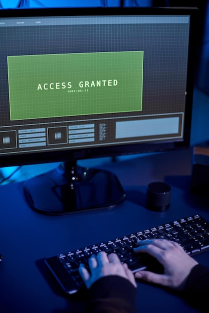 el uso de virus informáticos para el ataque cibernético hacker