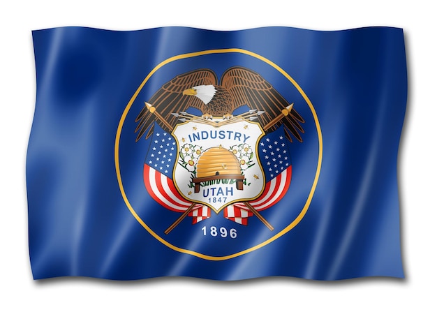 Utah-Flagge USA