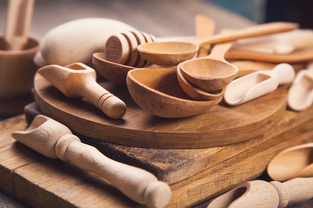 Utensilio de cocina de madera