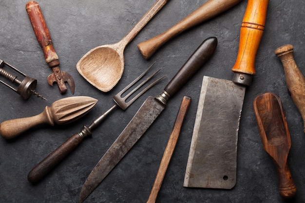 Utensílios de cozinha vintage