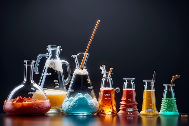 Utensílios de equipamentos de pesquisa científica de laboratório utensílios de frasco de copo de laboratório químico