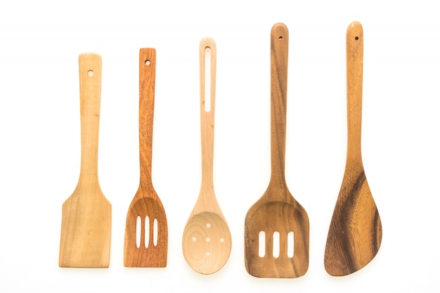 Utensílios de madeira