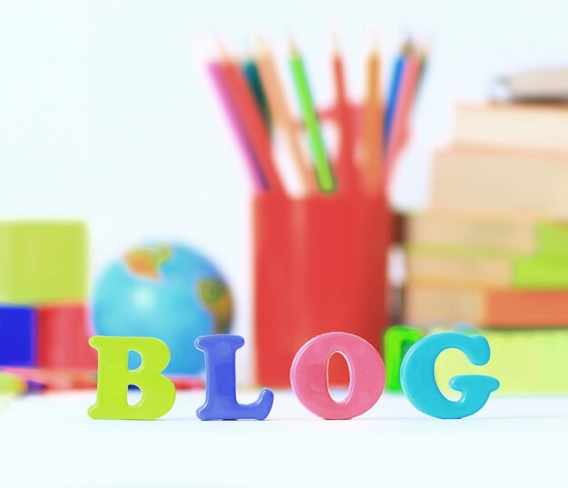 Útiles escolares La palabra principal blog