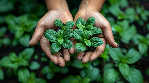 Foto utilização de papel de parede de pesquisa agroecológica