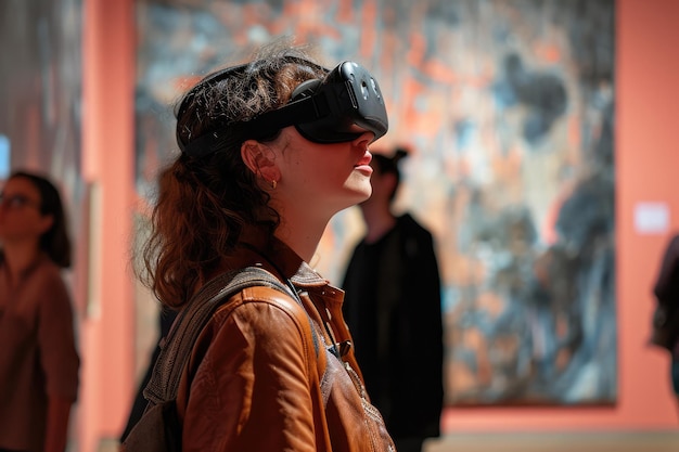 Utilizando la realidad aumentada para mejorar el compromiso cultural y la experiencia del museo de arte