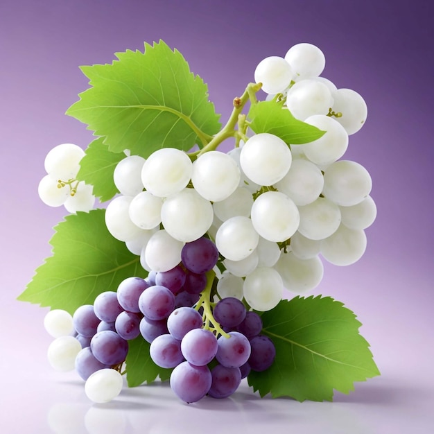 Foto uvas aisladas