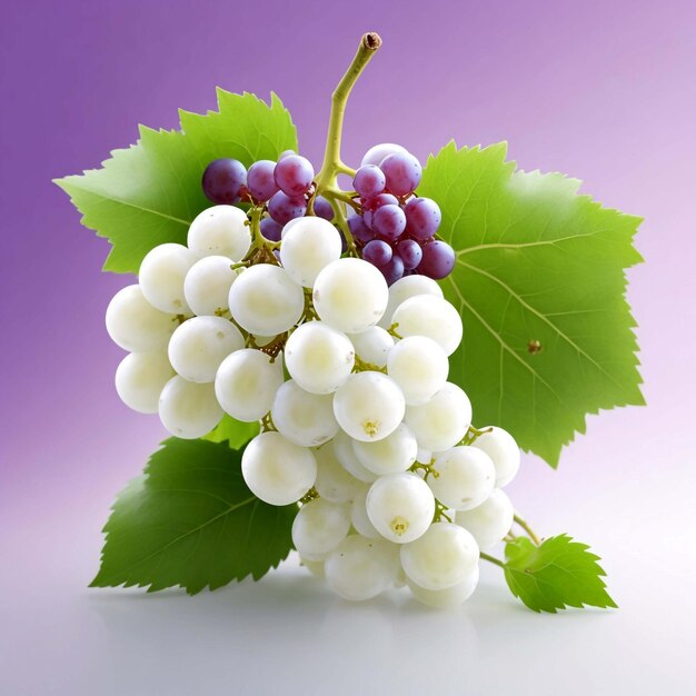 Foto uvas aisladas