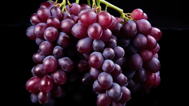 Uvas en las ramas papel tapiz UHD