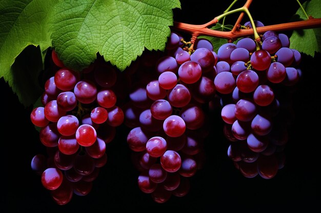 Uvas realistas