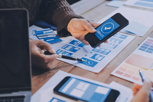 UX UI y tecnología de desarrollo de programación