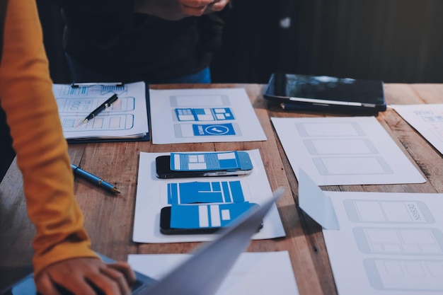 UX UI y tecnología de desarrollo de programación