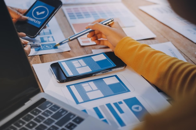 UX UI y tecnología de desarrollo de programación