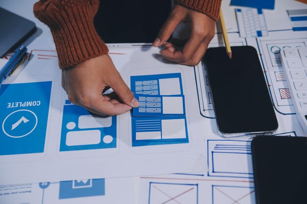 UX UI y tecnología de desarrollo de programación