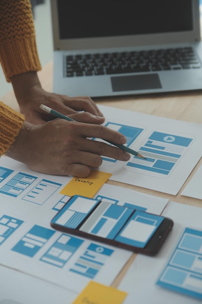 UX UI y tecnología de desarrollo de programación