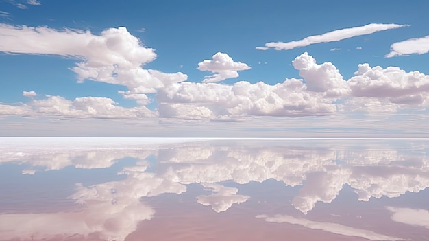 Uyuni salinas bolivias vasta extensión blanca de otro mundo creado con tecnología de IA generativa