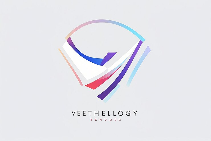 Foto v diseño abstracto de la tecnología del logotipo