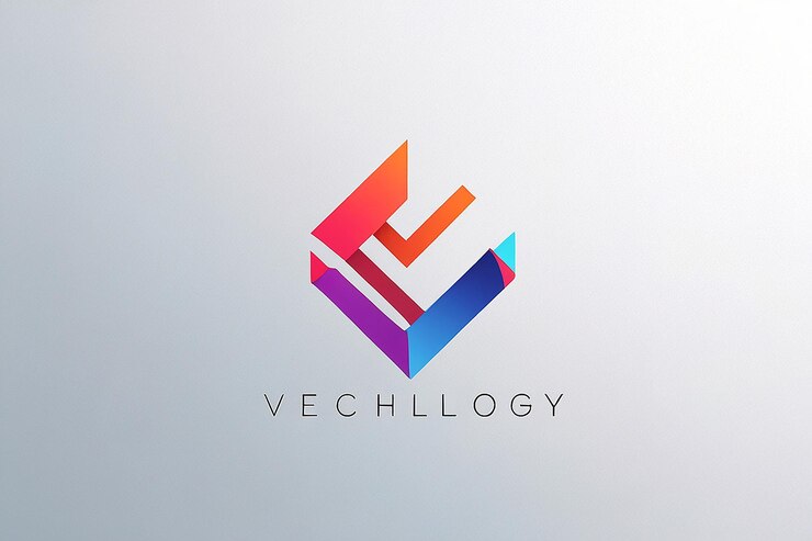 Foto v diseño abstracto de la tecnología del logotipo