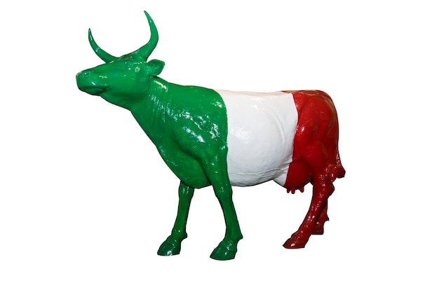 Vaca bandeira italiana