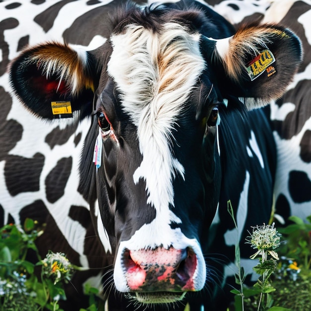 vaca padrão perfeita