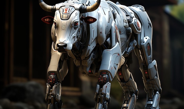 La vaca robot