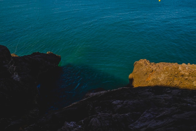 vacaciones, escena mediterránea, ciudad de peñiscola ubicada en españa