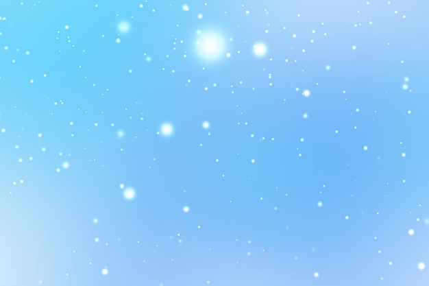 Vacaciones de invierno y fondo de invierno nieve blanca cayendo sobre fondo azul copos de nieve bokeh y partículas de nieve como escena de nieve abstracta para Navidad y diseño de vacaciones nevadas