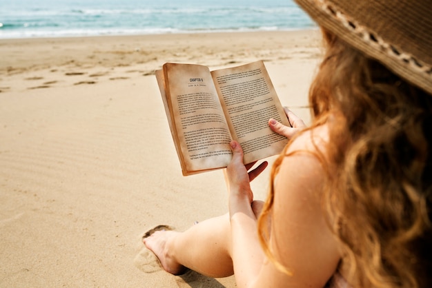 Foto vacaciones de verano en la playa