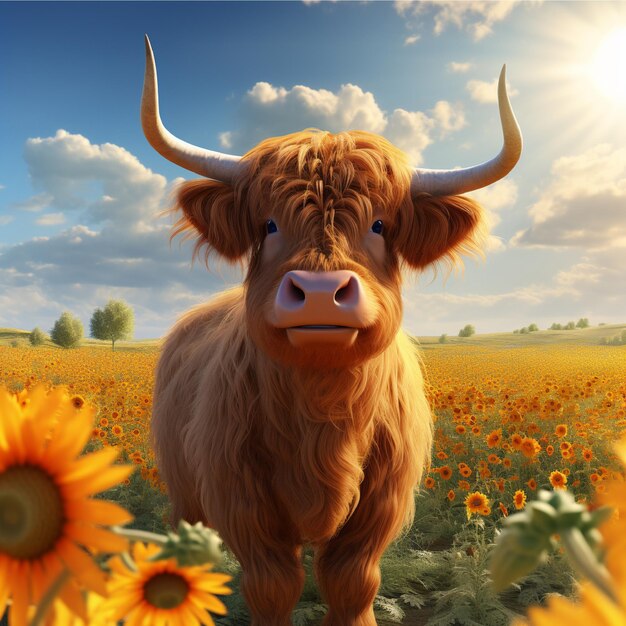 Foto las vacas 3d son lindas.