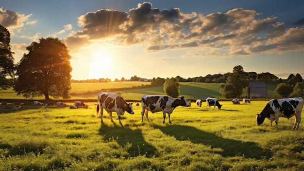 Las vacas de hierba mueran.