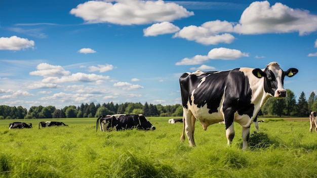 Vacas de Holstein para el ganado