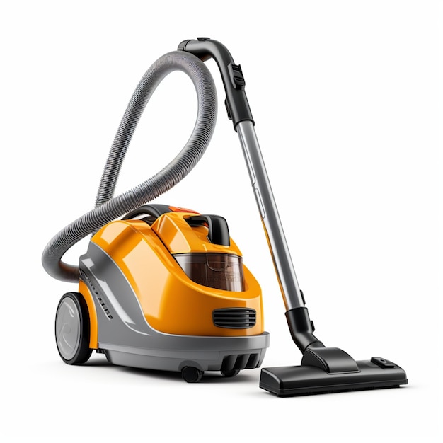 Vacuum cleaner em fundo branco