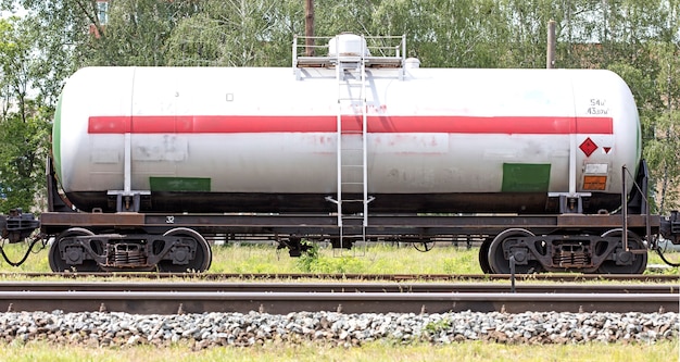 Foto vagón cisterna de ferrocarril