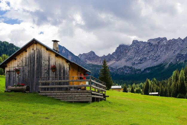 Val San Nicolo en el valle de Fassa