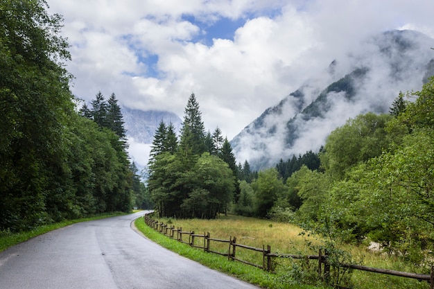 Vale de Logar na Eslovênia