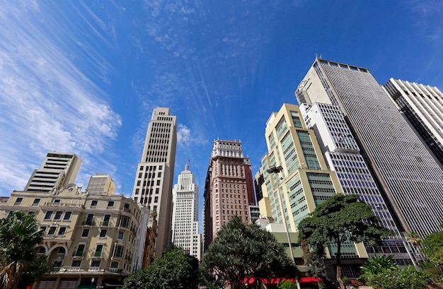 Foto vale do anhangabaú, no centro de são paulo