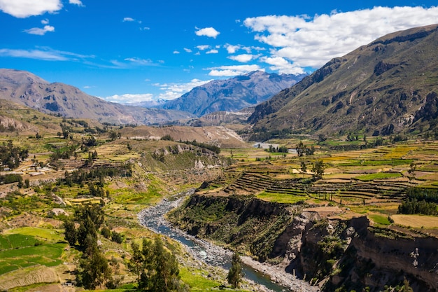 Vale do Colca no Peru