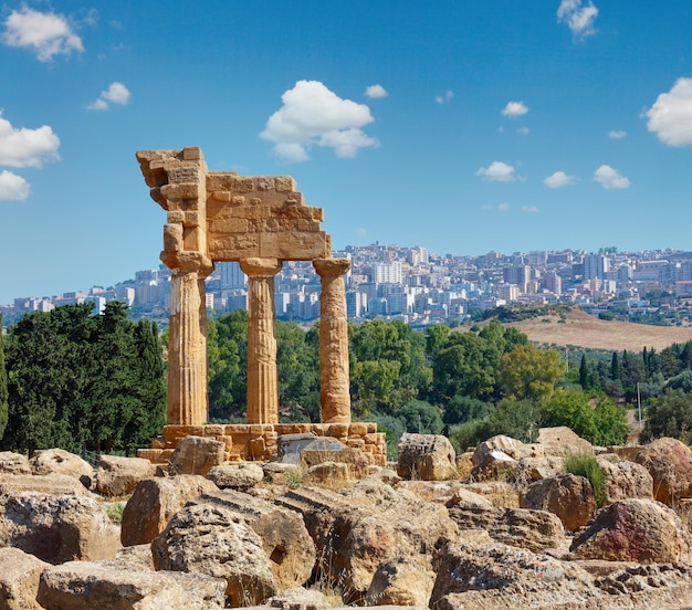 Vale dos Templos Agrigento Sicília Itália