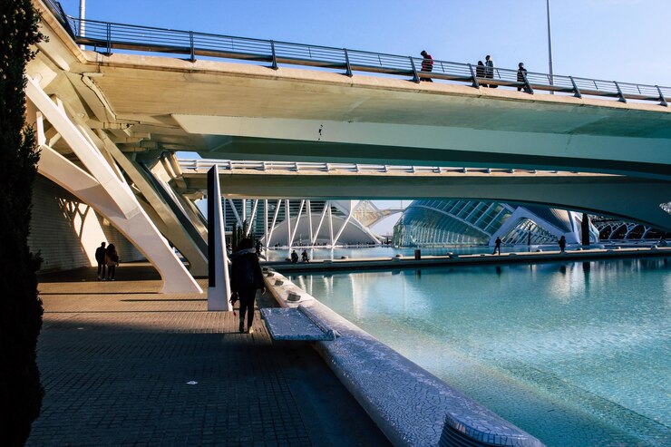 VALENCIA España 27 de diciembre de 2018 Ciudad de las Artes y las Ciencias Valencia España