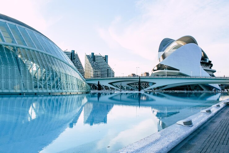 VALENCIA España 27 de diciembre de 2018 Ciudad de las Artes y las Ciencias Valencia España
