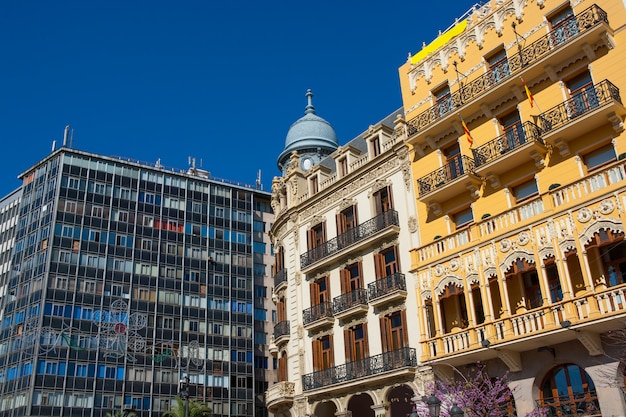 Foto valencia plaza ayuntamiento centro en españa