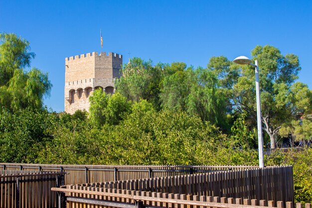 Valencia, Torres de Serranos distintas perspectivas