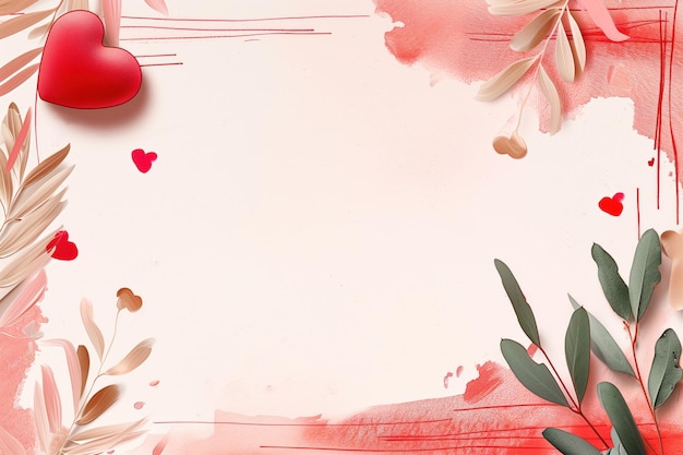 Foto valentines diseño de corazón abstracto