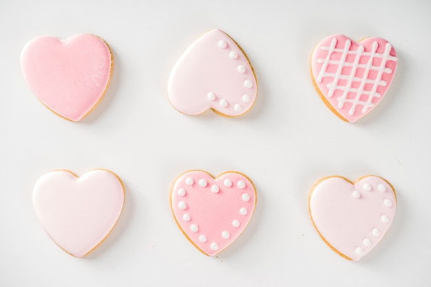 Valentinstag-Cookies