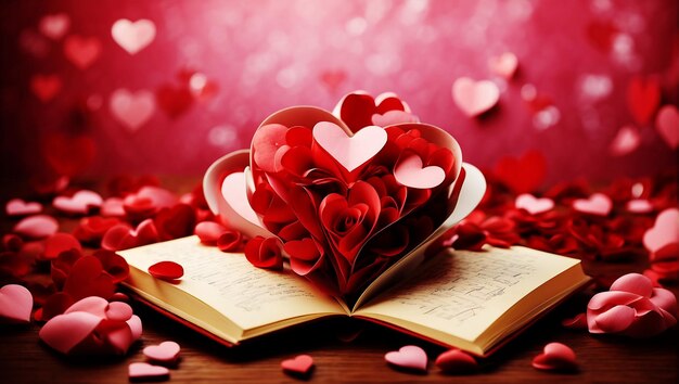 Valentinstag, eine Feier der Liebe und Zuneigung, die am 14. Februar gefeiert wird