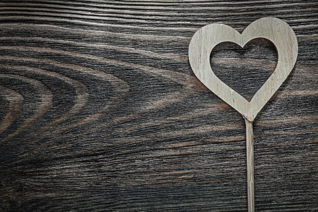 Foto valentinstag herzen aus holz